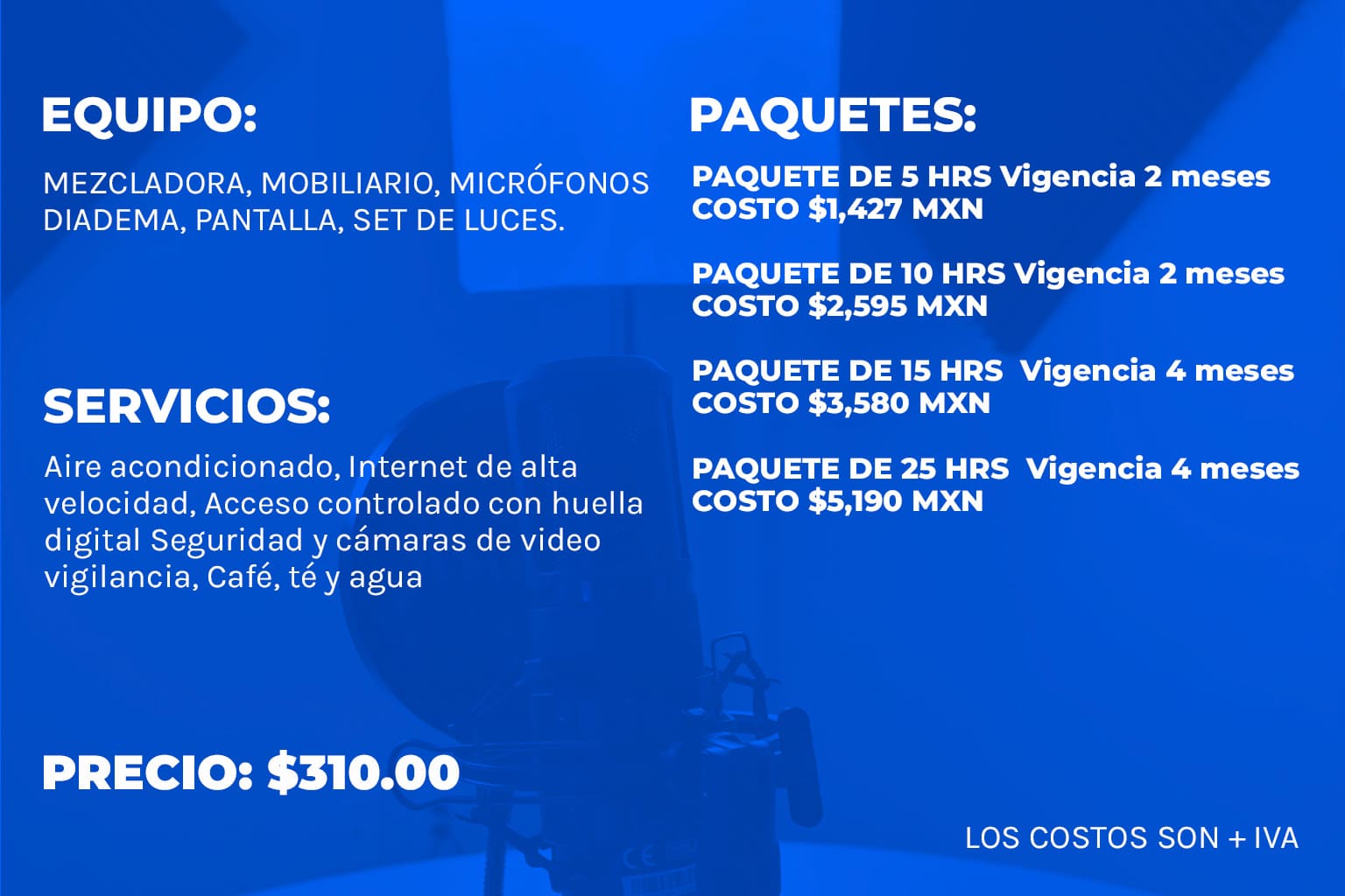 Oficinas privadas con la mejor ubicacion